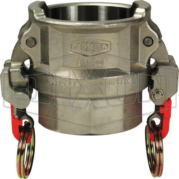 Vent-Lock™ Safety EZ Boss-Lock™ Cam & Groove Type D Coupler x Female NPT